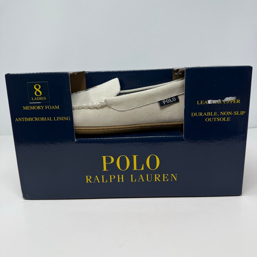 Polo Ralph Lauren Women's Cream Slippers